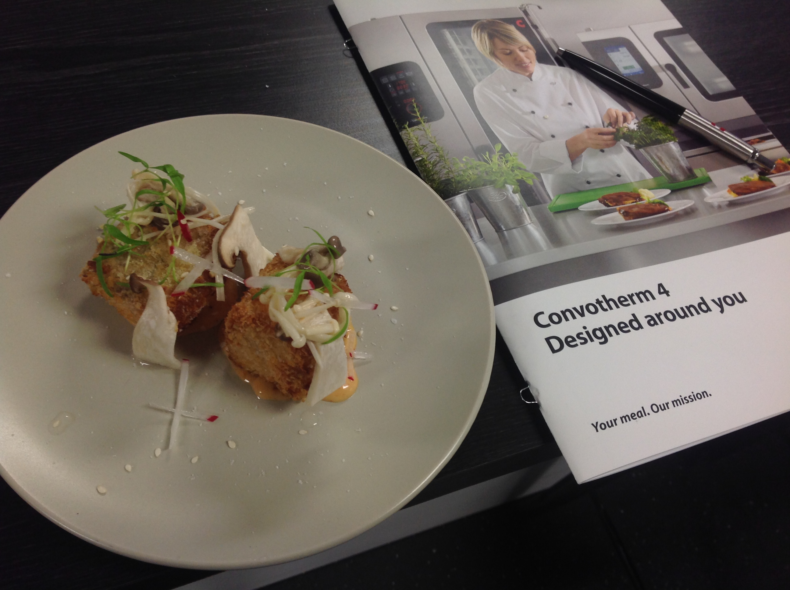 Crispy Roast Pork Belly cooked to perfection in the Convotherm 4